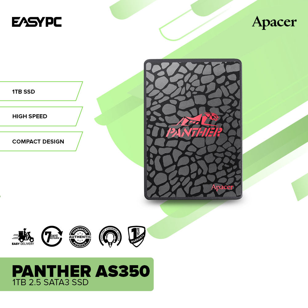 As350 1tb Apacer Panther As350 Panther As350 Hardware Storage SSD