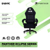 Panther Eclipse Series Nylon Legs Fabric Gaming Chair Black