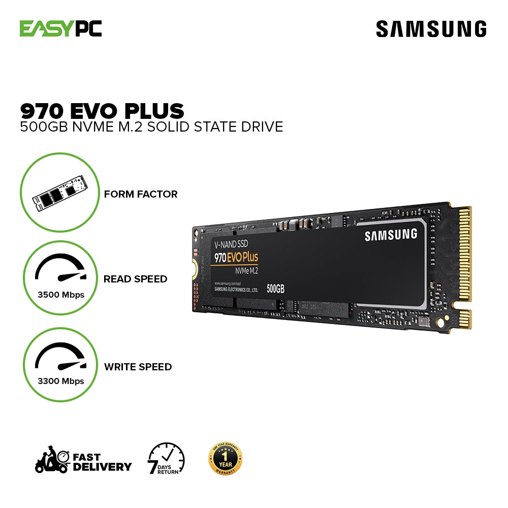 Samsung SSD 970 EVO Plus 2TB 1TB 500GB 250GB NVMe M.2 Internal Solid State  Drive