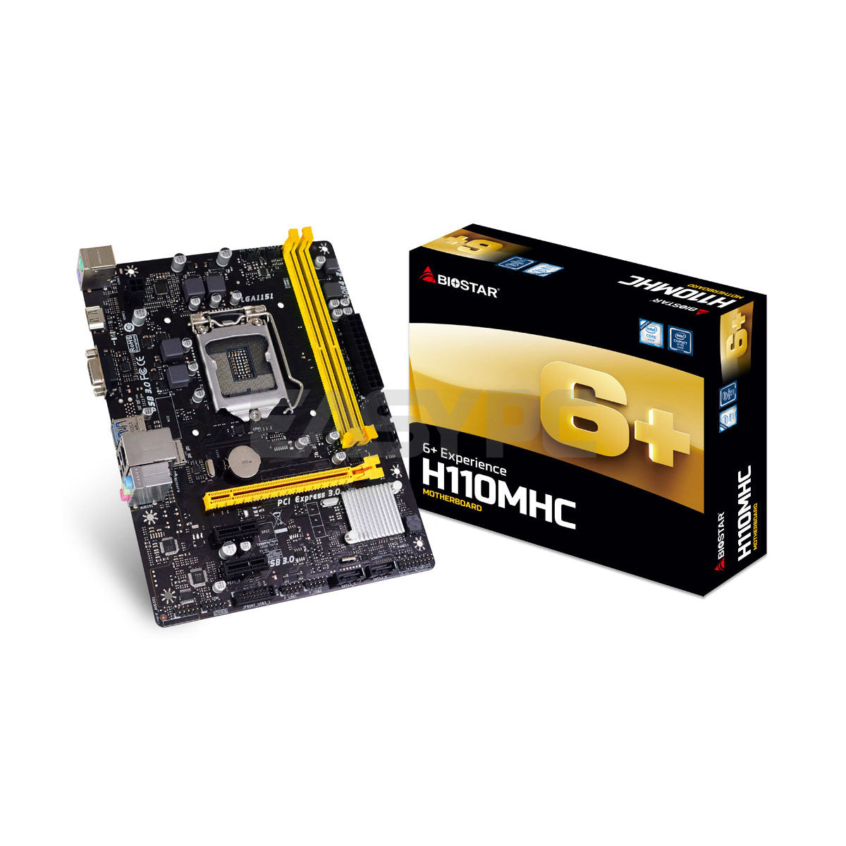 新品 BIOSTAR H110M-BTC マザー LGA1151 INTEL マイクロ ATX H110 BIOSTAR バイオスター LGA1151  H110 マイニング