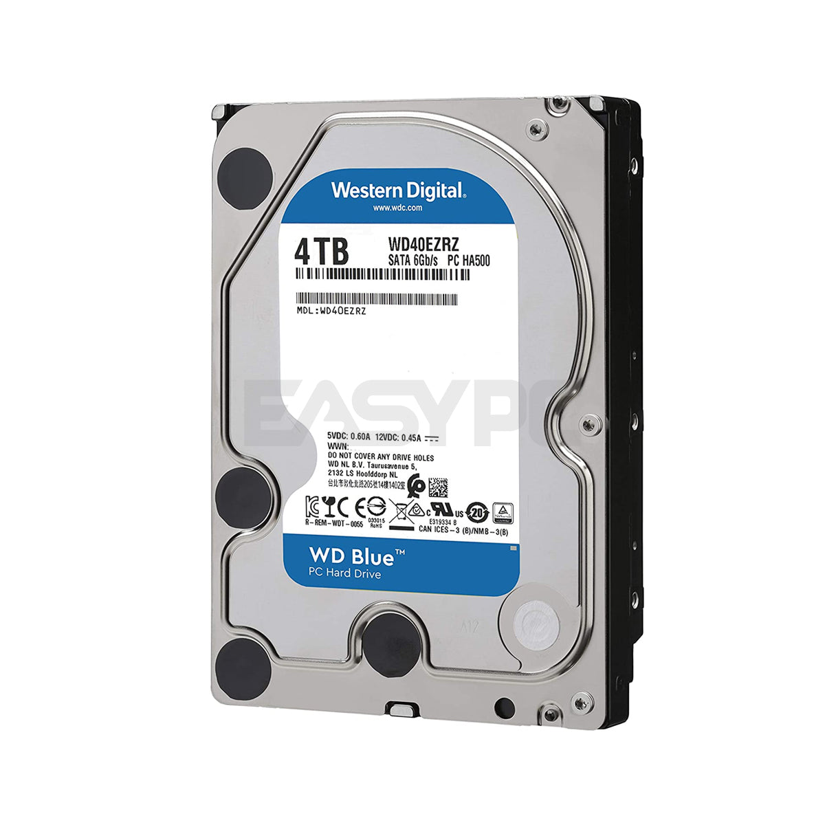 Western Digital 4tb Harddisk Drive Blue – EasyPC