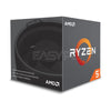 Amd Ryzen 5 2600x Processor Socket Am4 3.6ghz with Wraith Spire Cooler