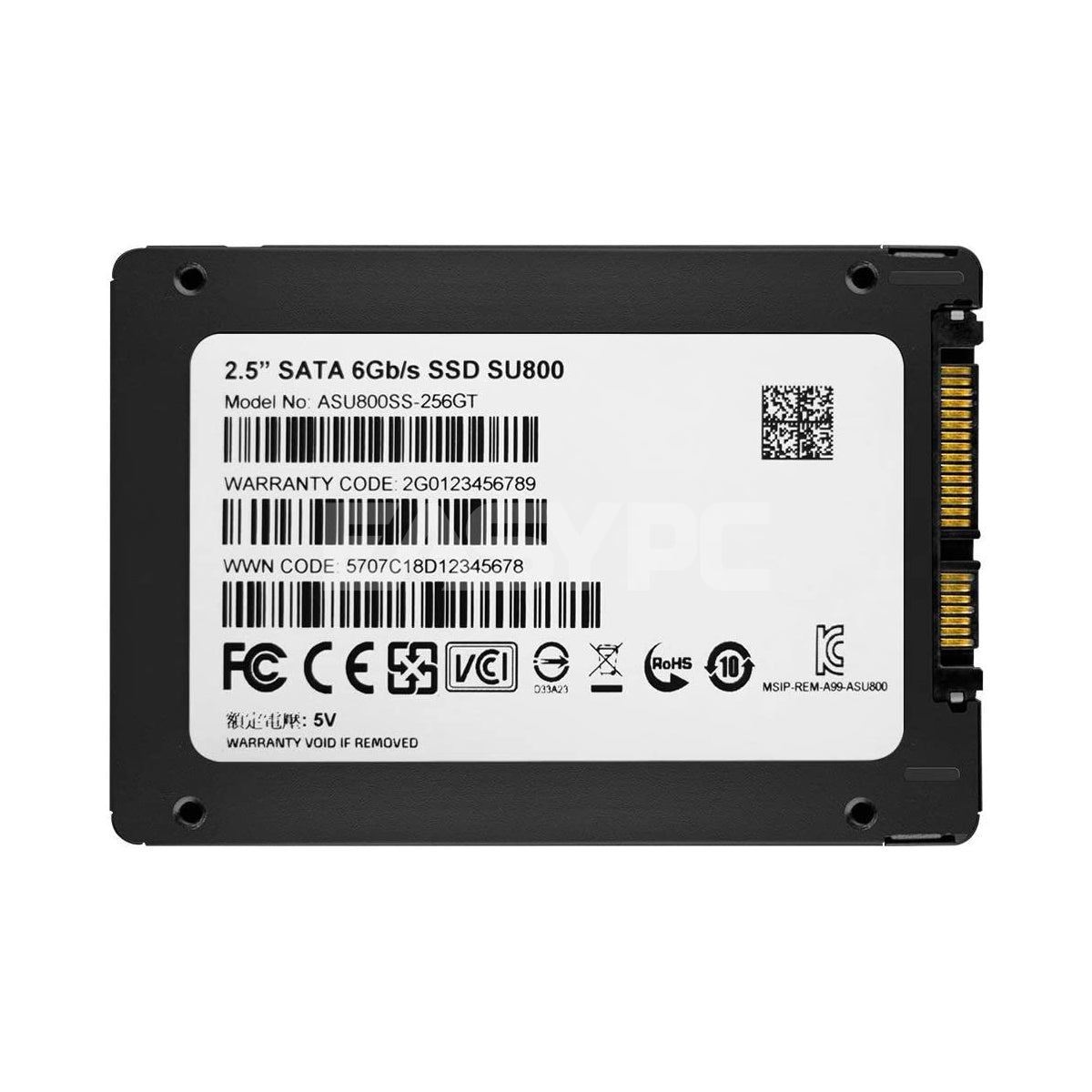 Adata SU800 Solid State Drive 256gb SATA 2.5 – EasyPC
