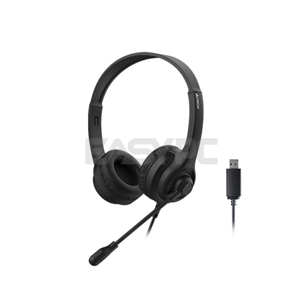 A4Tech HU-8 USB Stereo Headset-a