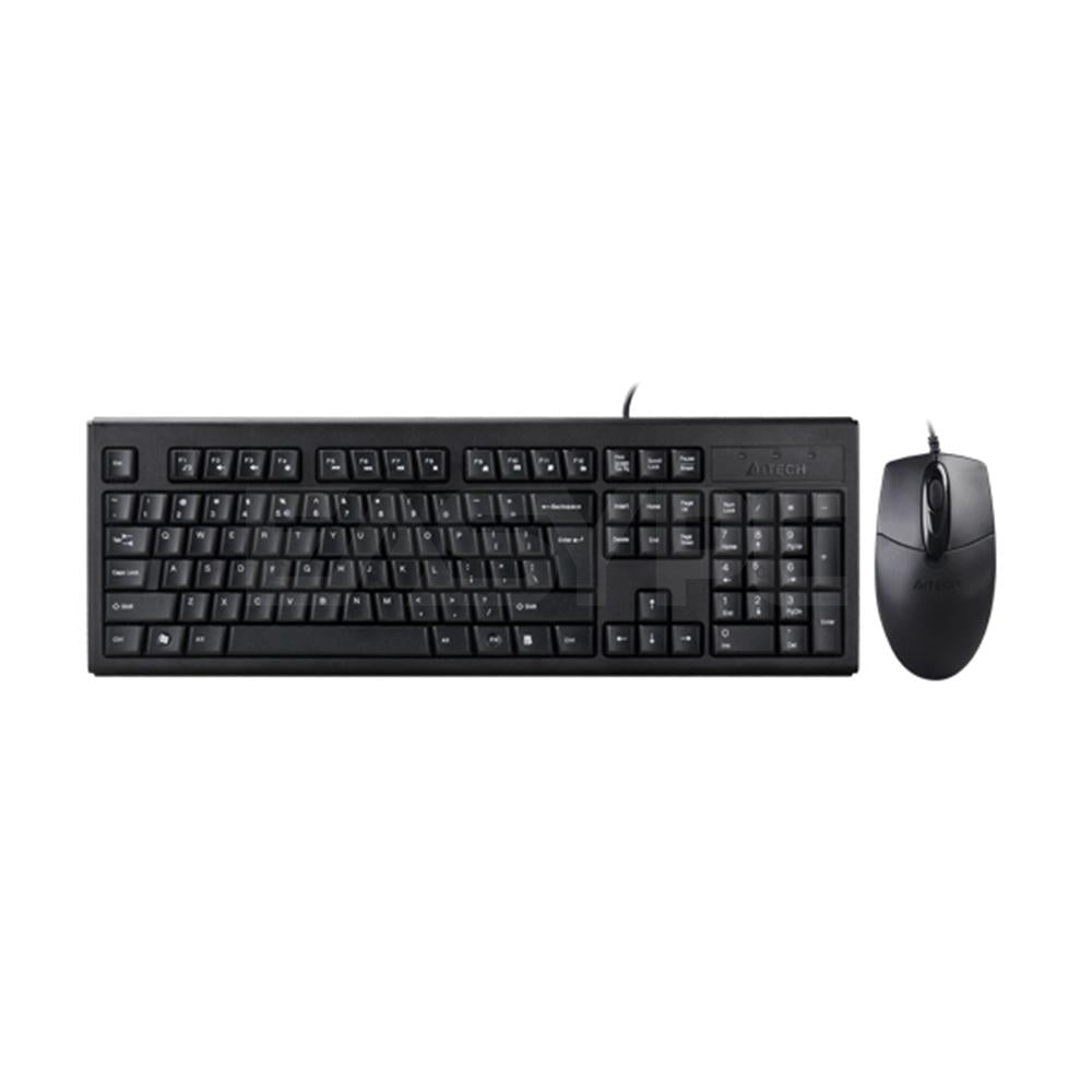A4Tech KRS 8572 Usb Keyboard and Mouse Black EasyPC