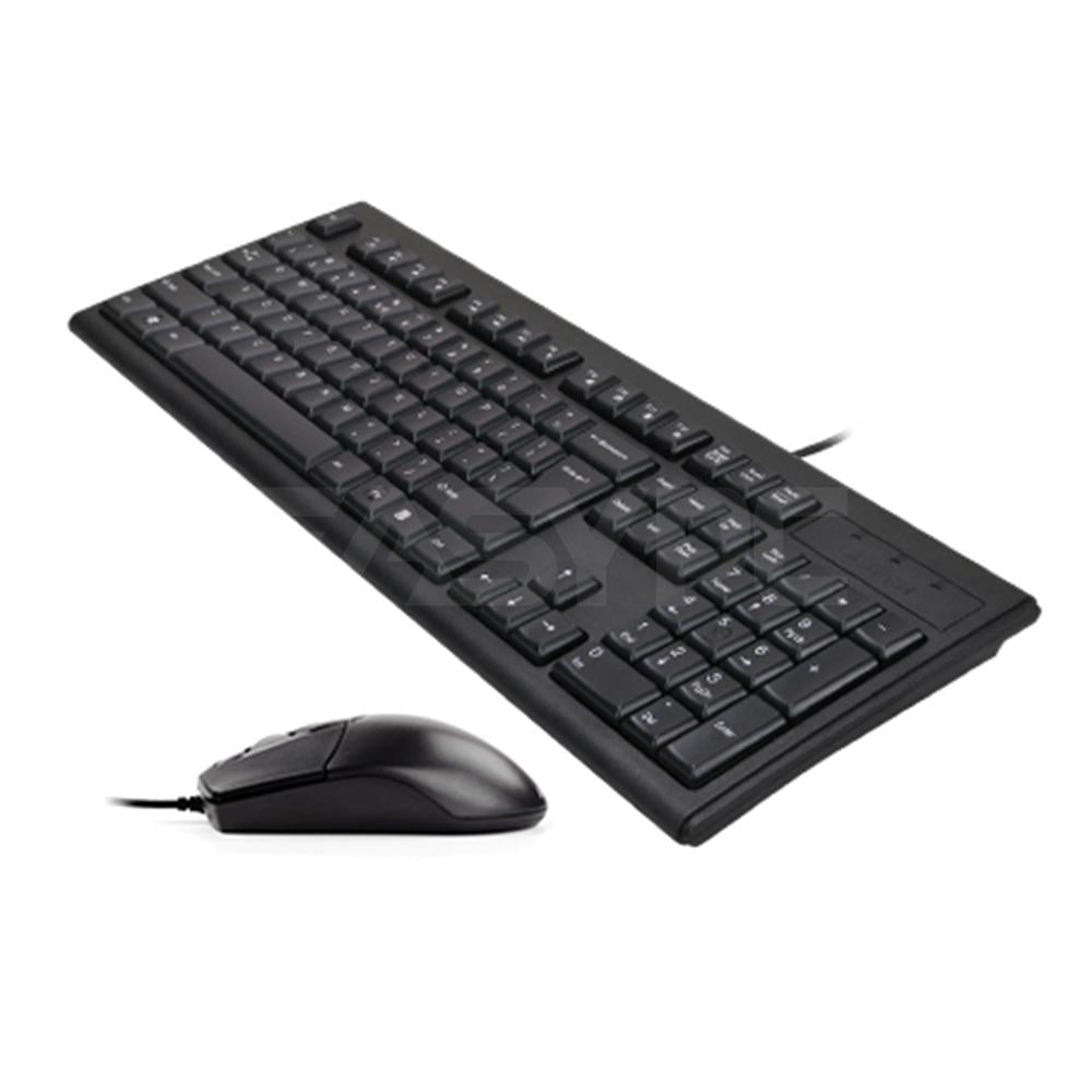 A4Tech KRS 8572 Usb Keyboard and Mouse Black EasyPC