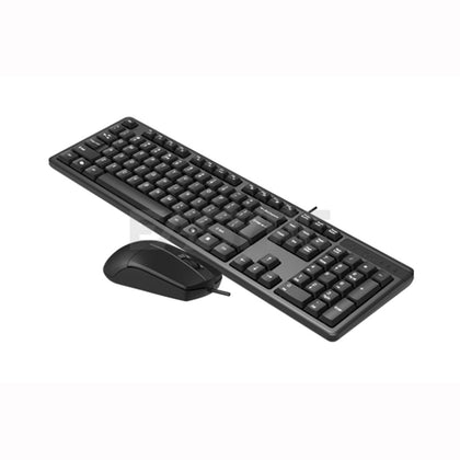 A4Tech kk-3330 Usb Keyboard and Mouse Black-a
