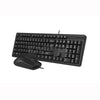 A4Tech kk-3330 Usb Keyboard and Mouse Black-d