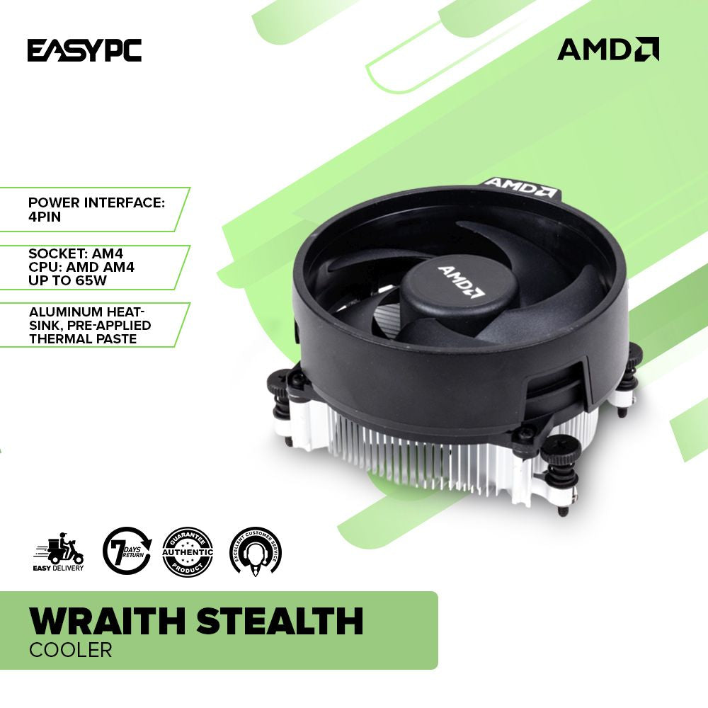 AMD Wraith Stealth Cooler – EasyPC