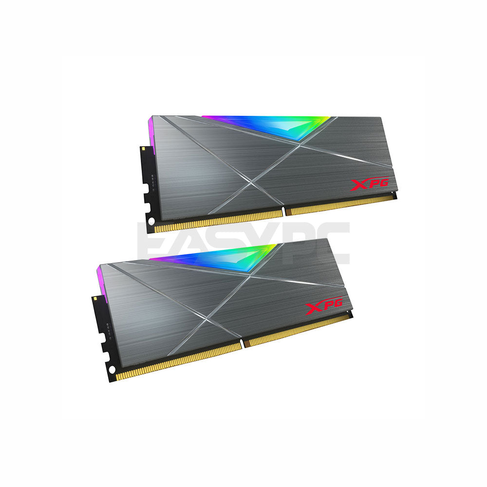 Adata XPG Spectrix D50 16GB 2x8 3200mHz DDR4 RGB Memory Tungsten