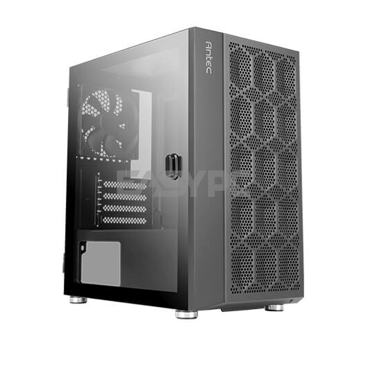 Antec NX200M Micro-ATX Black Gaming PC Case-a