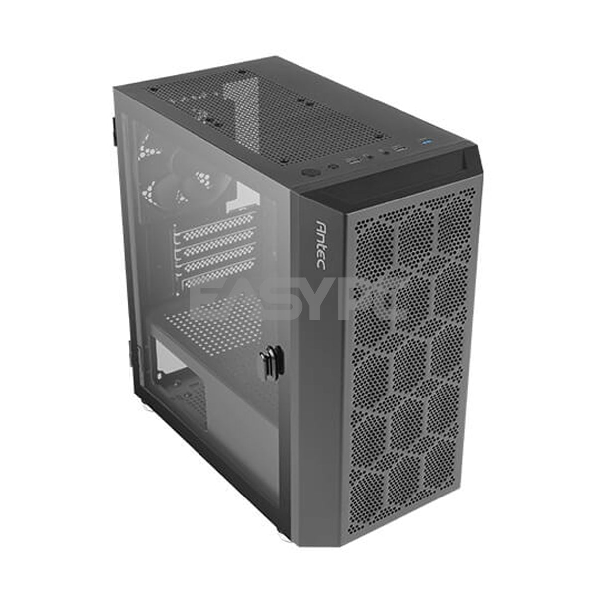 Antec NX200M Micro ATX Black Large Mesh Front Panel Design Support up EasyPC
