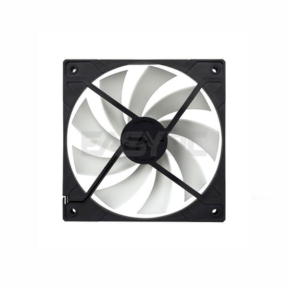 Arctic F12 PWM PST 120mm Chassis Fan Black/White-a