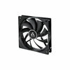 Arctic F12 PWM PST CO 120mm Chassis Fan Black/Black-a