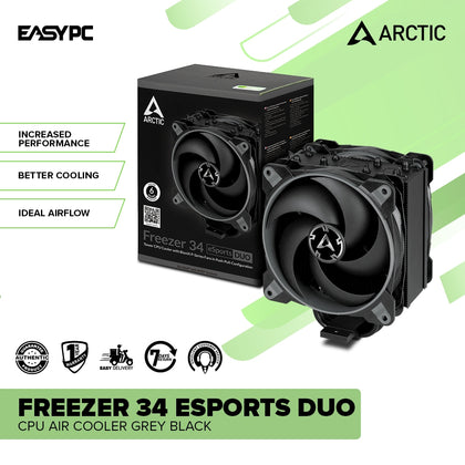 Arctic Freezer 34 eSports DUO CPU Air Cooler Grey/Black