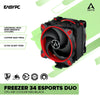 Arctic Freezer 34 eSports DUO CPU Air Cooler Red/Black