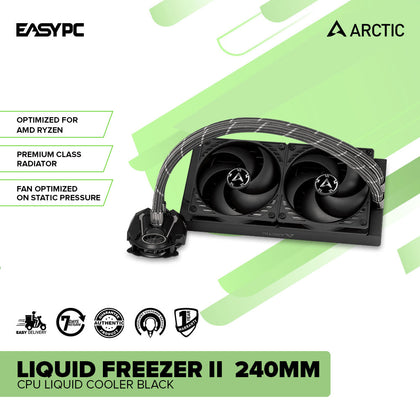 Arctic Liquid Freezer II 240mm CPU Liquid Cooler Black