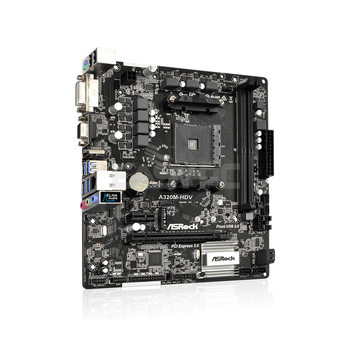 Asrock A320M-HDV Socket Am4 Ddr4 Gaming Motherboard – EasyPC