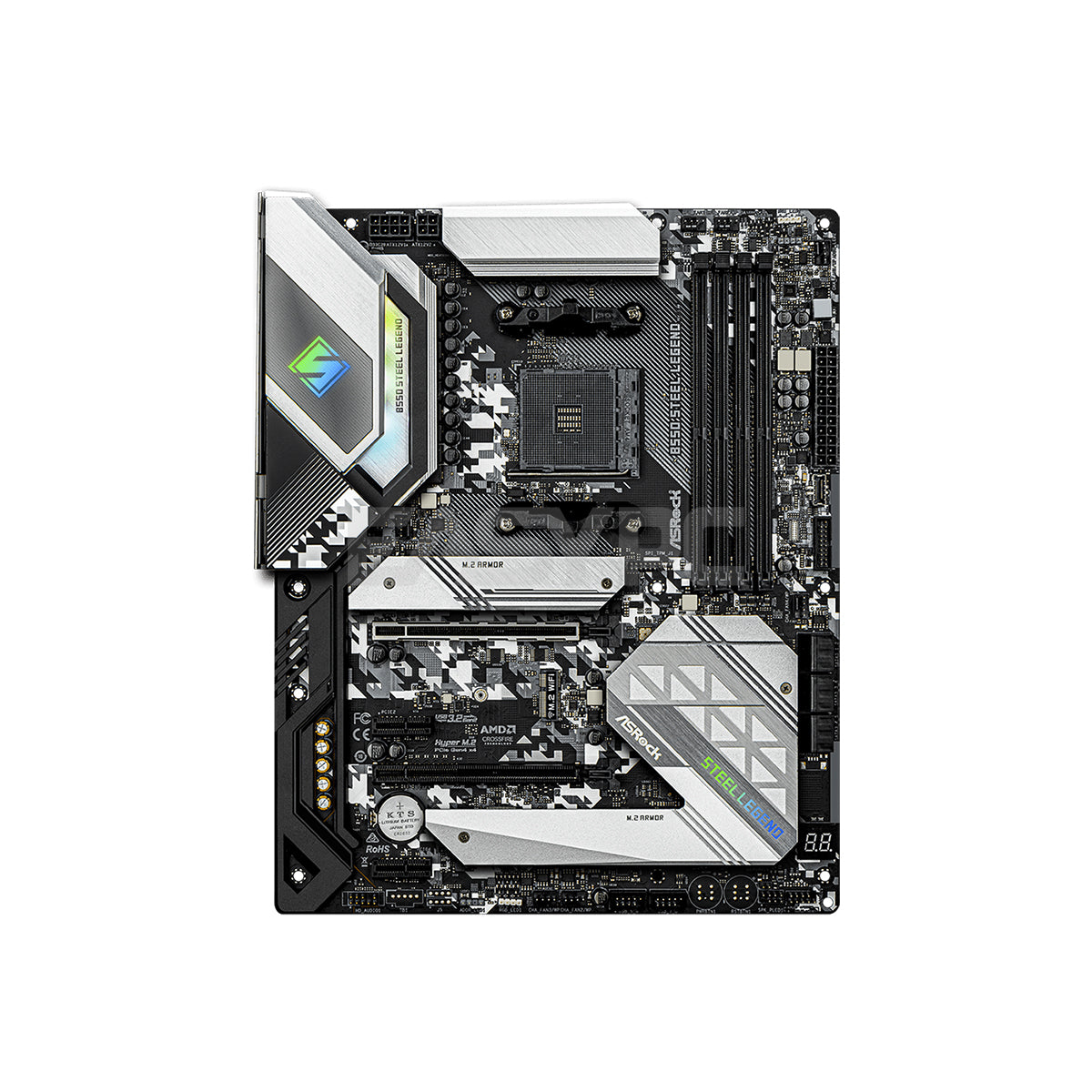Asrock B550 Steel Legend Socket Am4 Ddr4 Motherboard – EasyPC