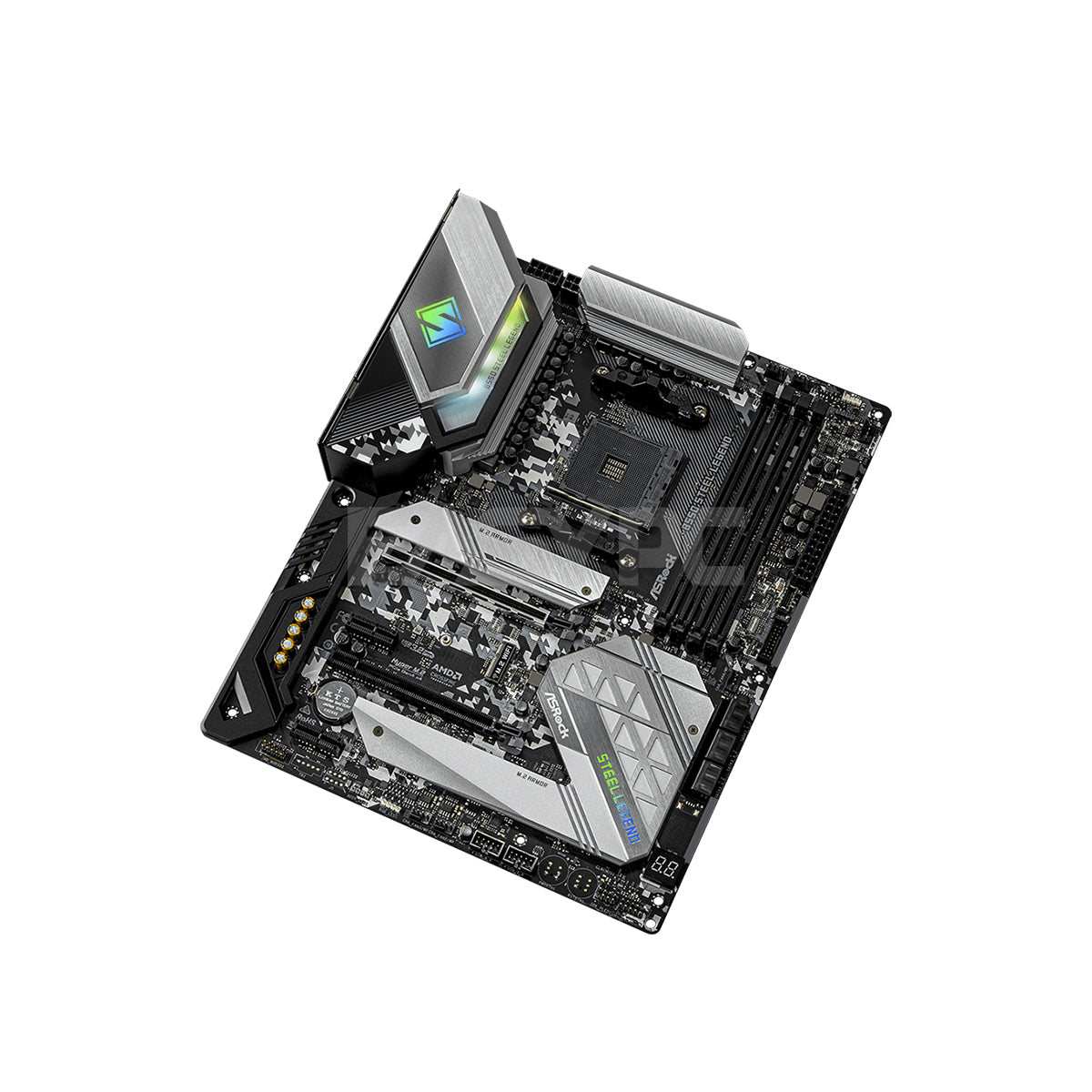 Asrock B550 Steel Legend Socket Am4 Ddr4 Motherboard