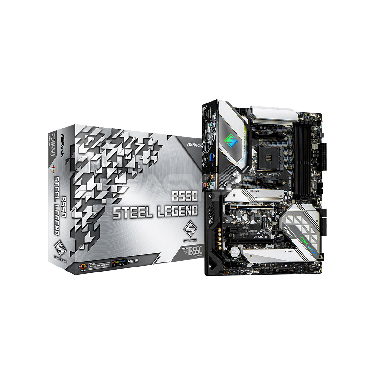 Asrock B550 Steel Legend Socket Am4 Ddr4 Motherboard – EasyPC