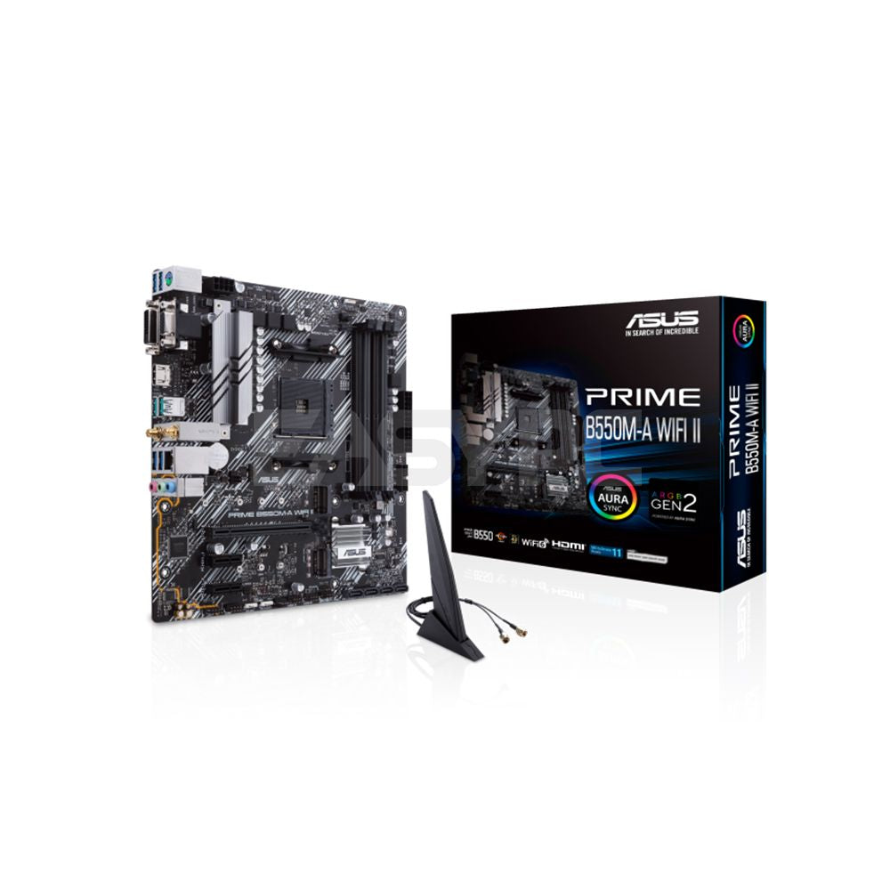Asus Prime B550M-A Wifi II Socket Am4 Ddr4 Gaming Motherboard – EasyPC