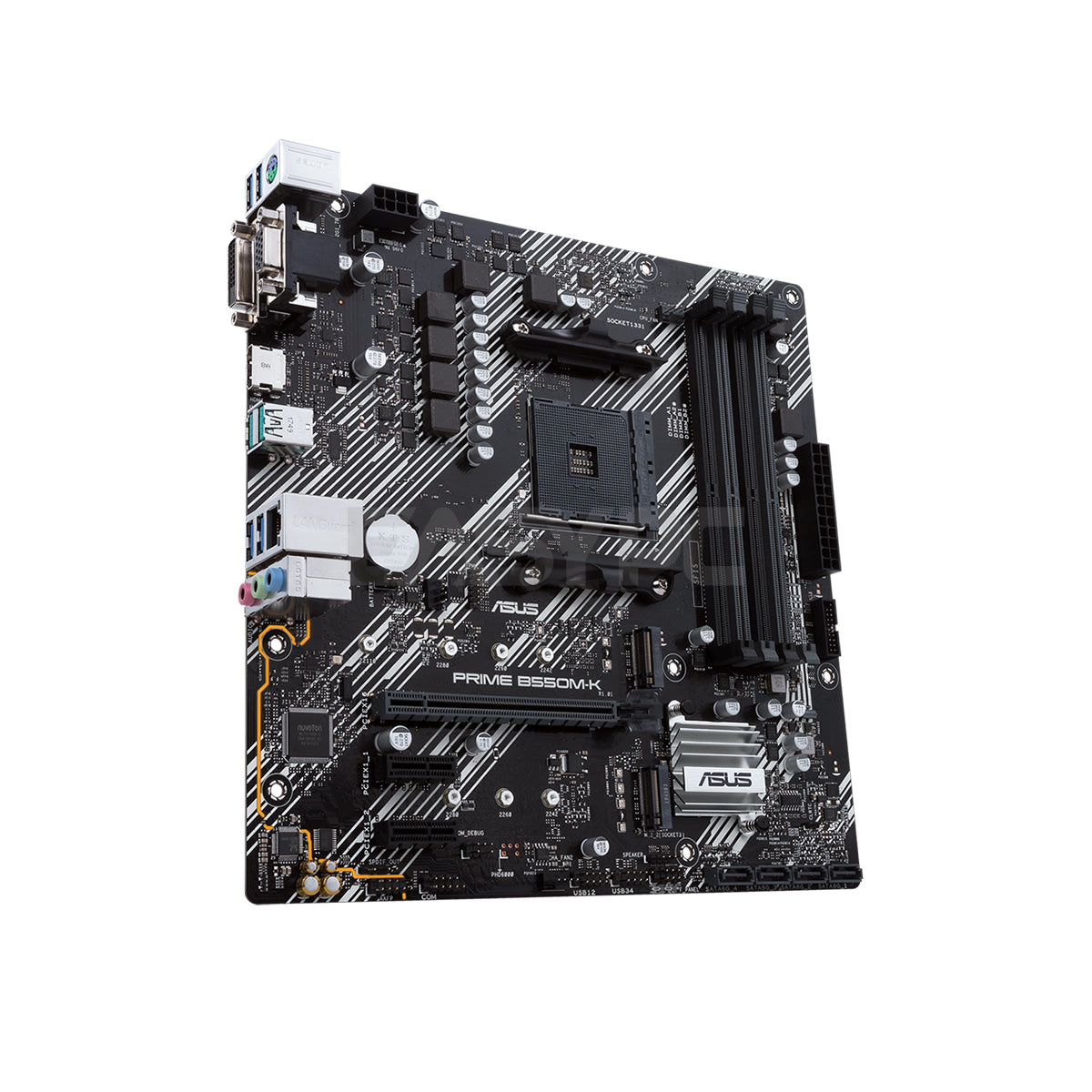 Asus Prime B550M-K Gaming Motherboard-c