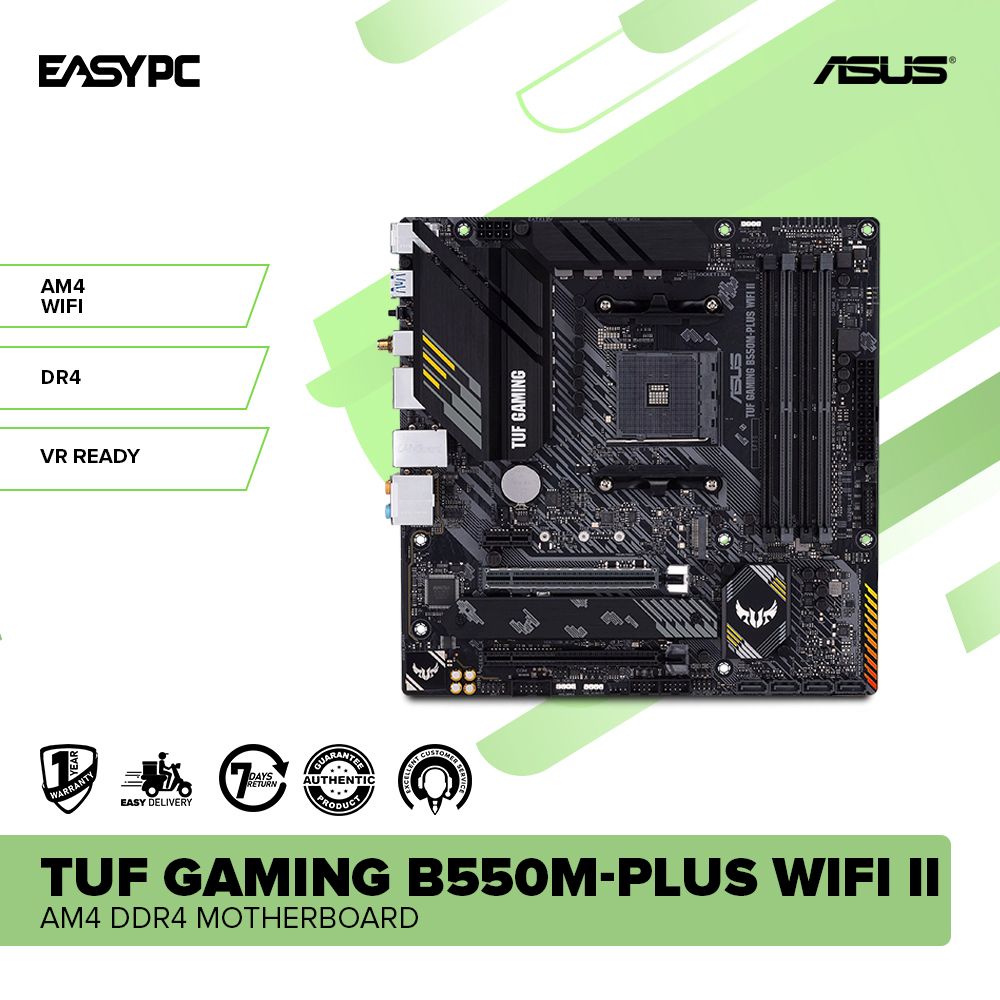 Asus TUF Gaming B550M-PLUS WIFI II AM4 DDR4 motherboard