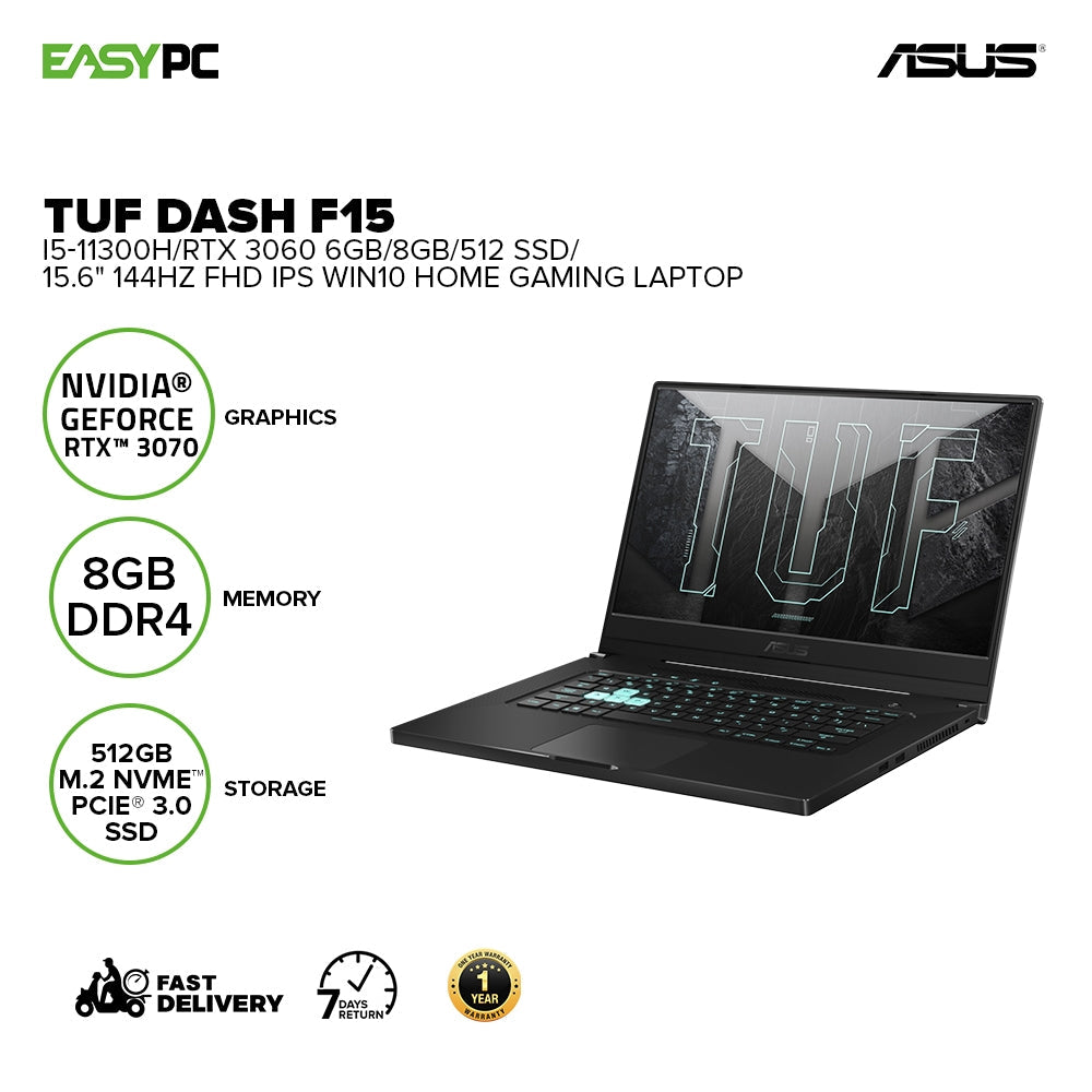 Asus Tuf Dash F15 Fx516Pm-Hn097T