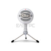 Blue Snowball Ice Black and White Pristine Sound for Recording, Streaming and Podcasting, Streaming Microphone 1ION