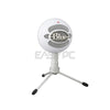 Blue Snowball Ice Black and White Pristine Sound for Recording, Streaming and Podcasting, Streaming Microphone 1ION