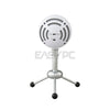 Blue Snowball Ice Black and White Pristine Sound for Recording, Streaming and Podcasting, Streaming Microphone 1ION