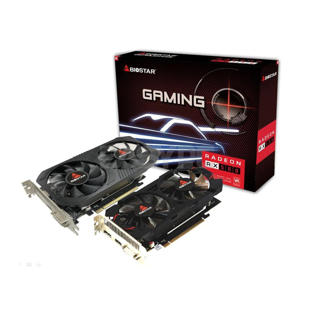 Biostar Rx 560 VA5615RF41 4gb 128bit Ddr5 Gaming Videocard – EasyPC
