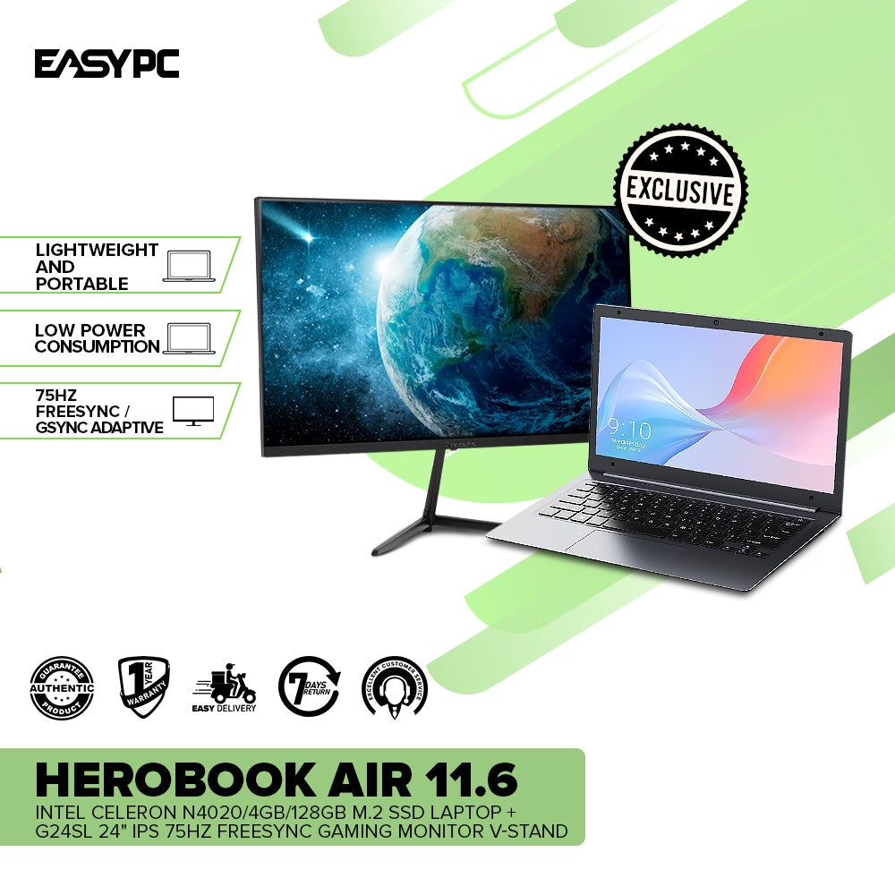 CHUWI HeroBook Air Intel Celeron N4020+SpecterPro G24SL 24