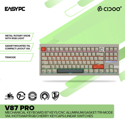CIDOO V87 PRO Mechanical Keyboard