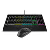 Corsair K55 RGB Pro Keyboard + Katar Pro Mouse Gaming Bundle CS-CH-9226965-NA 7UBE COCS2498