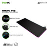 Corsair MM700 Three Zone RGB Extended Cloth Easy Connect 12 built-in and user-selectable lighting modes Mouse Pad CS-CH-9417070-WW 7UBE COCS2508