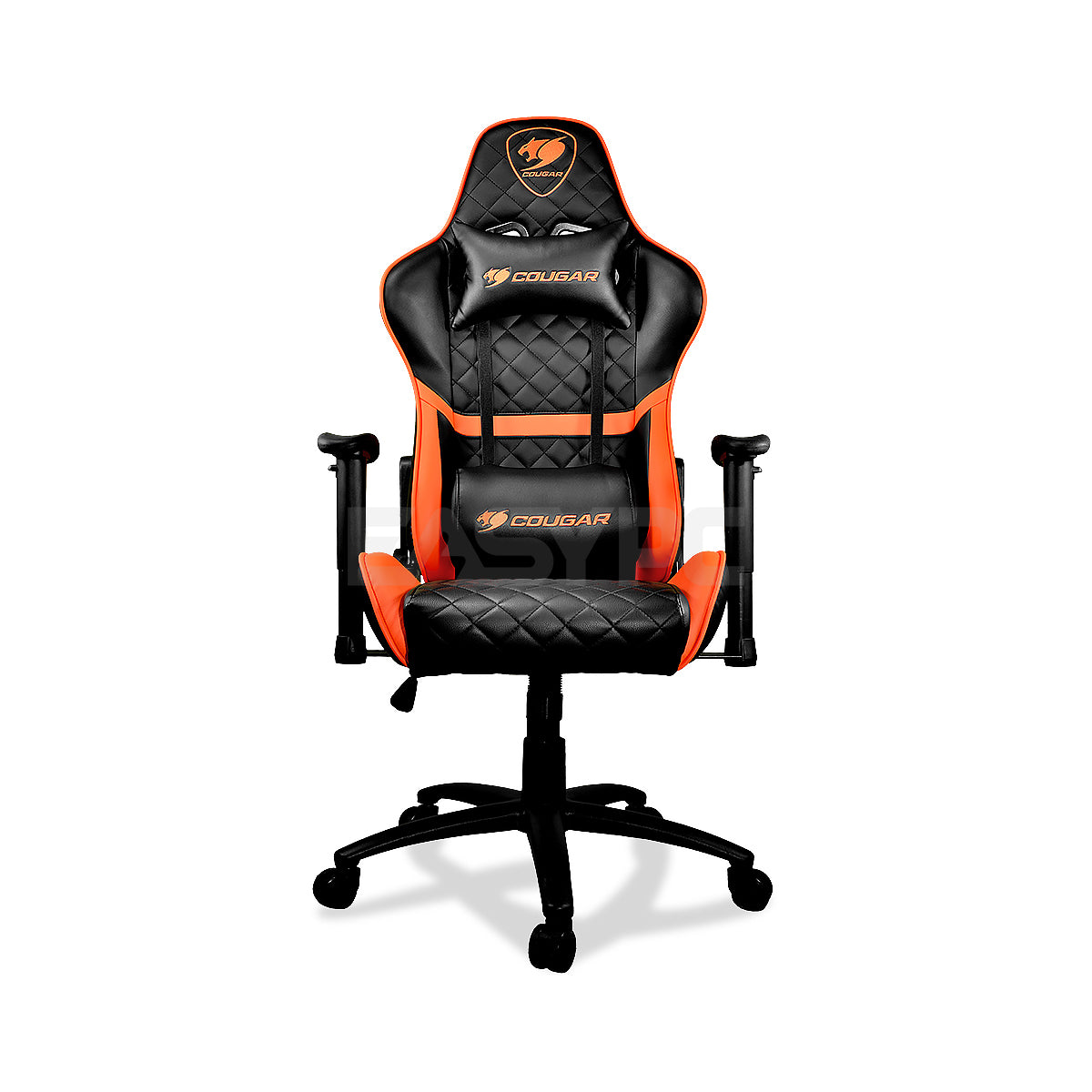 Cougar Armor One Gaming Chair Black Orange-b