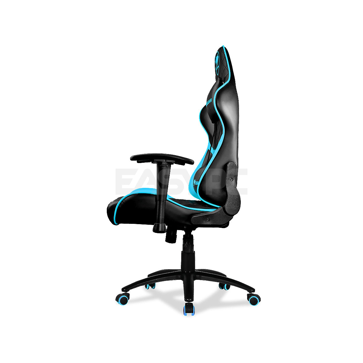 Cougar Armor One Gaming Chair Black Sky Blue-c