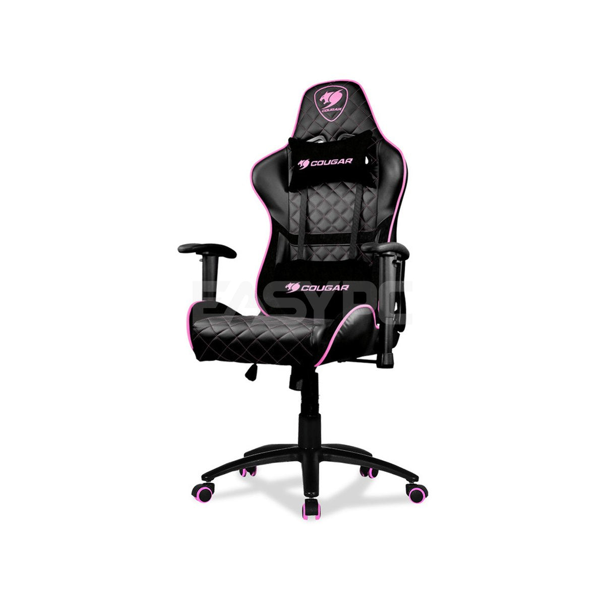 Cougar Armor One Gaming Chair Black pink-d