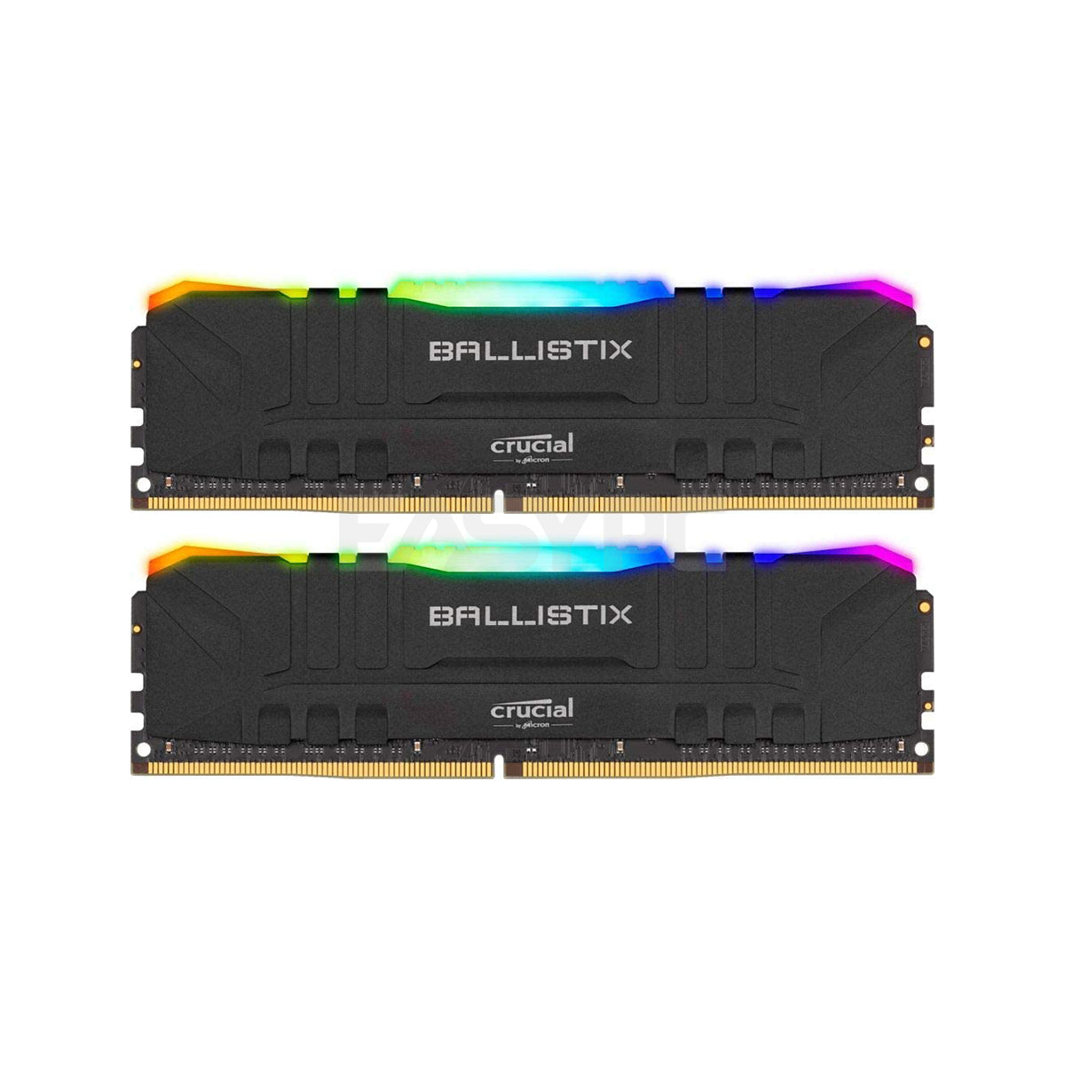 Crucial Ballistix 16GB 2x8 Ddr4 3200Mhz RGB Gaming Memory Black