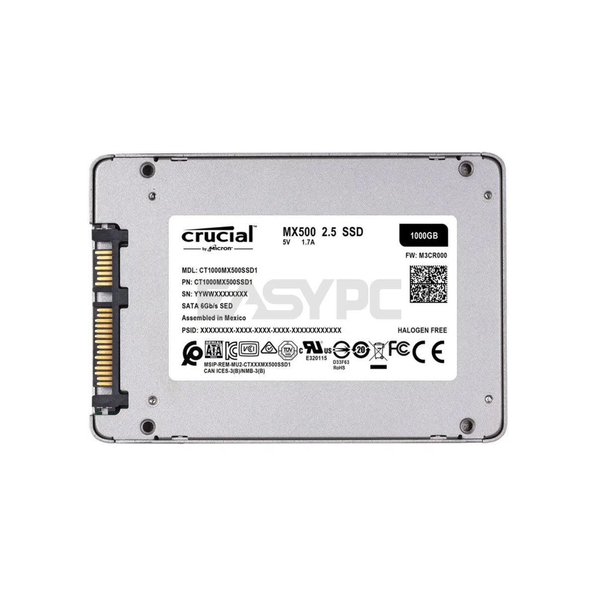 Crucial MX500 250GB 500GB 1TB 3D NAND SATA 2.5 inch Solid State Driv EasyPC