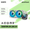 DarkFlash Twister DX 240 V2 ARGB AIO CPU Liquid Cooler White