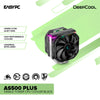 Deepcool AS500 Plus Single Tower CPU Cooler Black