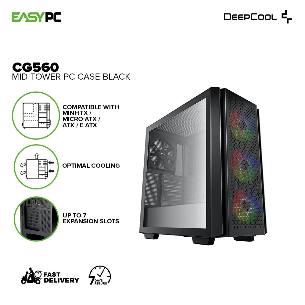 Deepcool CG560 Mid Tower PC Case