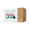 Deepcool Castle 360EX with Anti-Leak Tech AIO CPU Liquid Cooler ARGB White-a