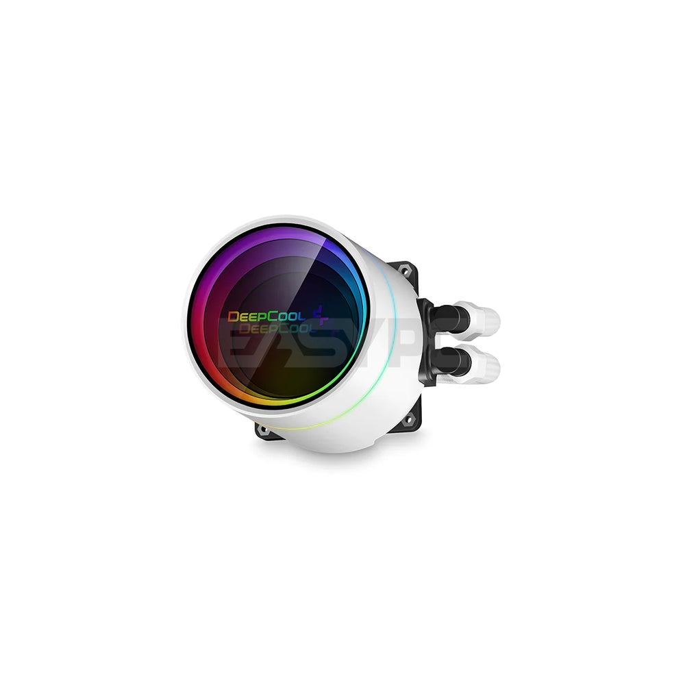 Deepcool Castle 360EX with Anti-Leak Tech AIO CPU Liquid Cooler ARGB White-d
