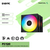 Deepcool FC120 3 in 1 RGB PWM Cooling Fan Black