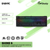 Ducky Shine 6 DKSH1608ST-CUSPDAAT1 RGB Mechanical Keyboard Cherry MX Blue