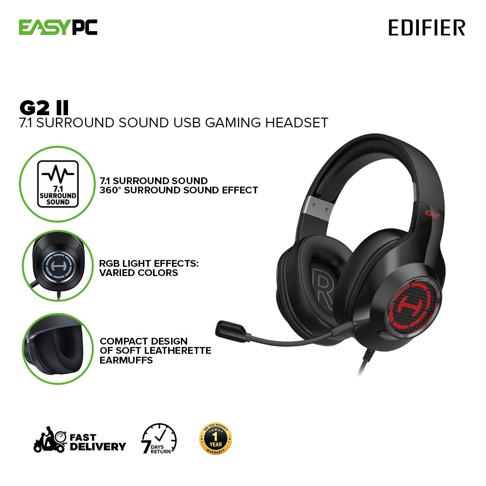 Surround Sound Headsets Rgb Fantech HG29 Aurora Virtual Surround